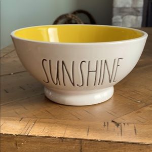 Rae Dunn SUNSHINE Cereal Bowl
